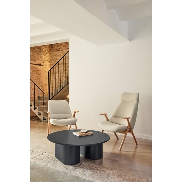 Măsuță de cafea gri antracit 110x111 cm Totem – Teulat-image-1