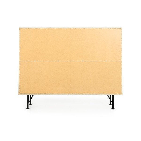 Etajeră Tenzo Flow, 97 x 115 cm, negru-image-1