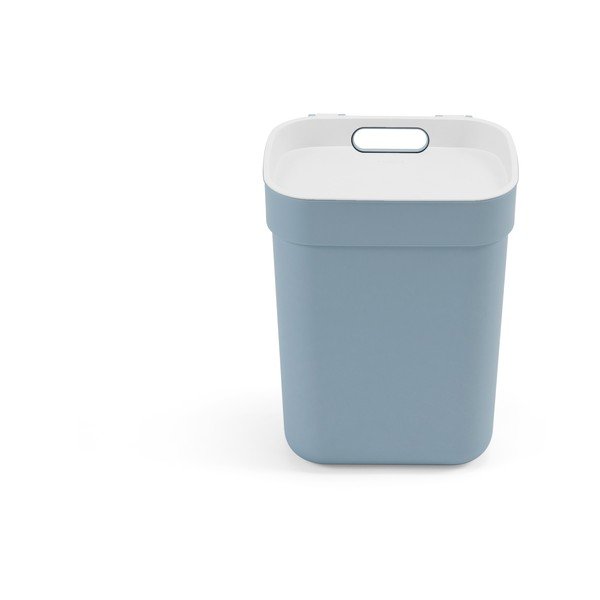 Coș de gunoi albastru deschis de reciclat din plastic reciclat 10 l Ready To Collect – Curver-image-4