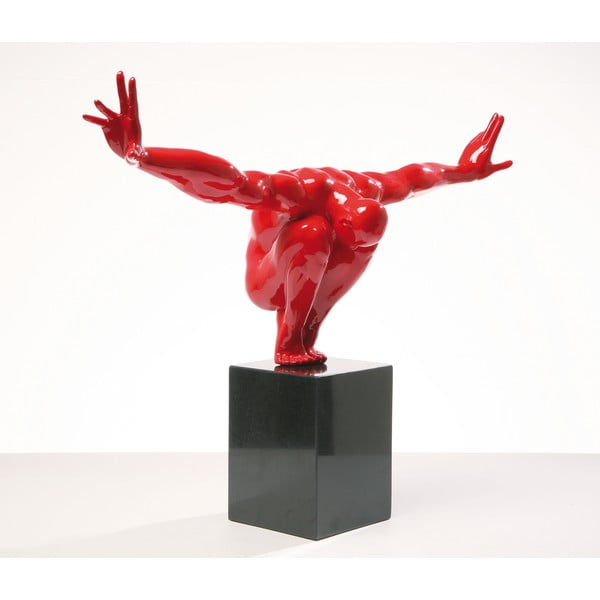 Statuetă decorativă Kare Design Atlet, 75 x 52 cm, roșu-image-1