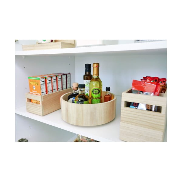 Organizator de bucătărie din lemn paulownia iDesign Tall,  ø 26,7 cm-image-2