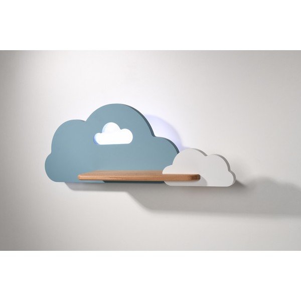 Corp de iluminat pentru copii alb/albastru Cloud – Candellux Lighting-image-1