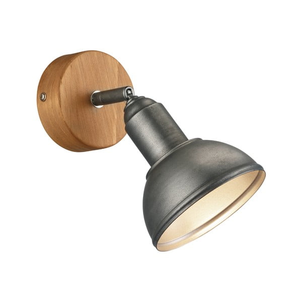 Spot gri închis/în culoare naturală 11x18 cm Delhi – Trio