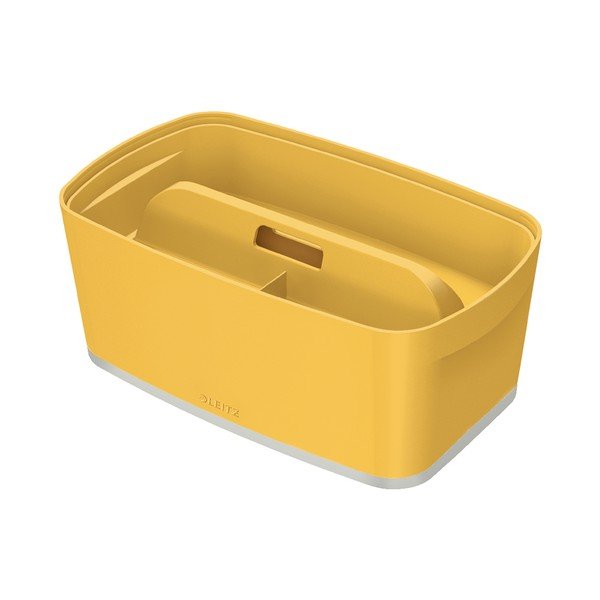 Organizator de birou din plastic galben MyBox - Leitz-image-4