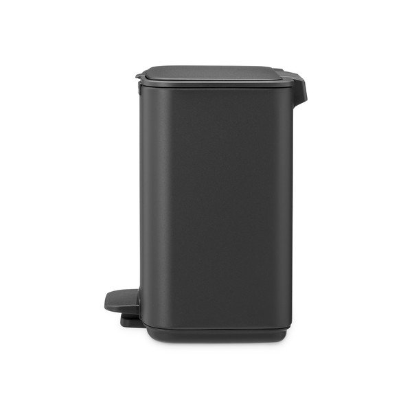 Coș de gunoi gri închis cu pedală din oțel 4 l Bo – Brabantia-image-3