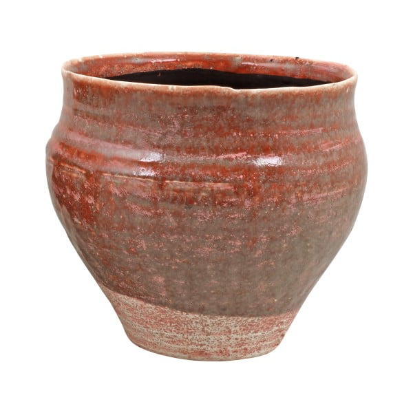 Ghiveci din ceramică Strömshaga Nolhaga, Ø 24 cm, roz - maro