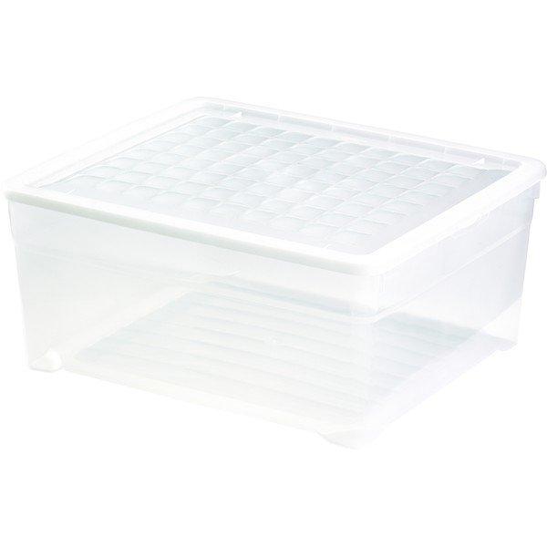 Cutie de depozitare din plastic cu capac 40x34x17 cm – Curver