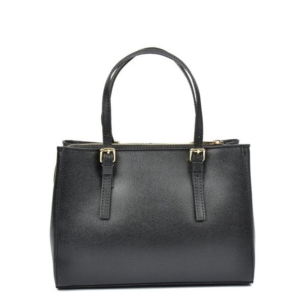 Geantă din piele Isabella Rhea Classic Nero, negru-image-1