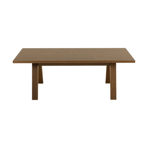 Măsuță de cafea maro cu aspect de lemn de stejar 70x130 cm A-Line – Actona-image-1