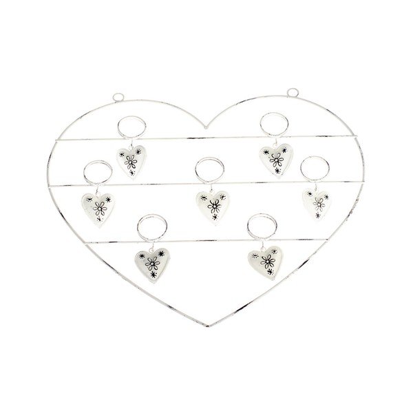 Decorațiune din metal pentru suspendat fotografii Dakls Heart
