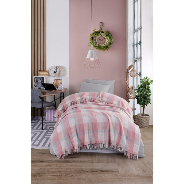 Cuvertură roz 150x200 cm Warm Soft – Mijolnir-image-1