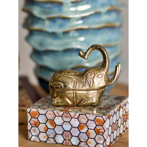 Cutie de depozitare din polirășină decorativă 13x10x5 cm Domino – Bloomingville-image-2