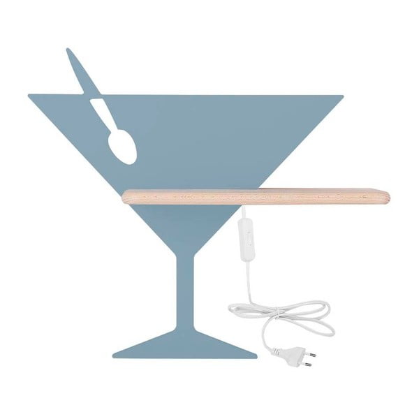 Aplică de perete albastră LED Piccolo – Candellux Lighting