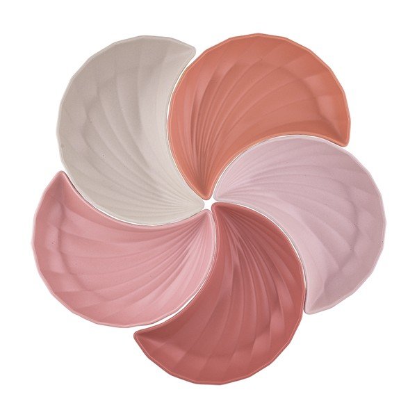 Set de servire 5 buc. din gresie Palmarosa pink – Villa Altachiara