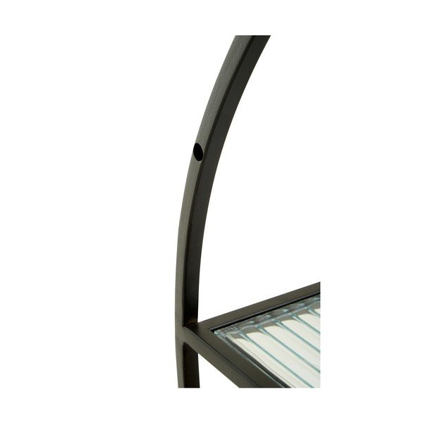 Raft negru/în culoare naturală etajat din metal 61 cm Mataram – Premier Housewares-image-4