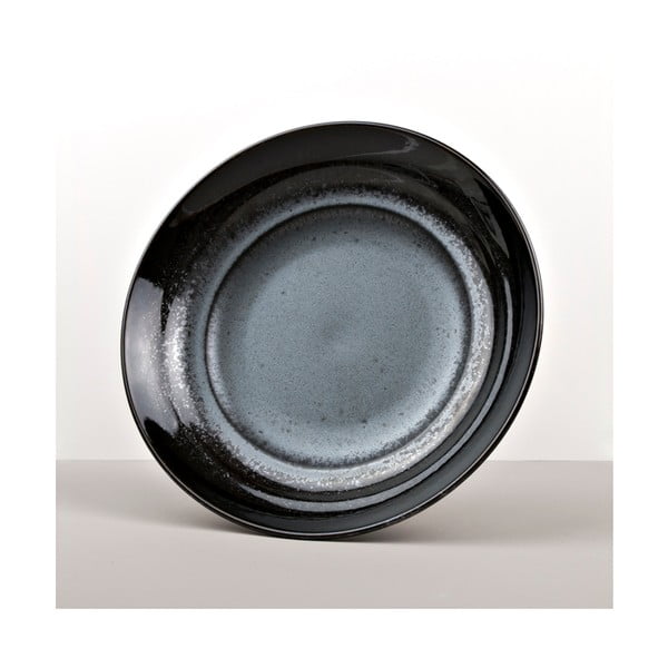 Bol ceramic Made In Japan Black Pearl, ⌀ 29 cm, negru