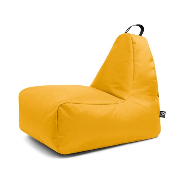 Fotoliu bean bag galben Chill L – So Soft?