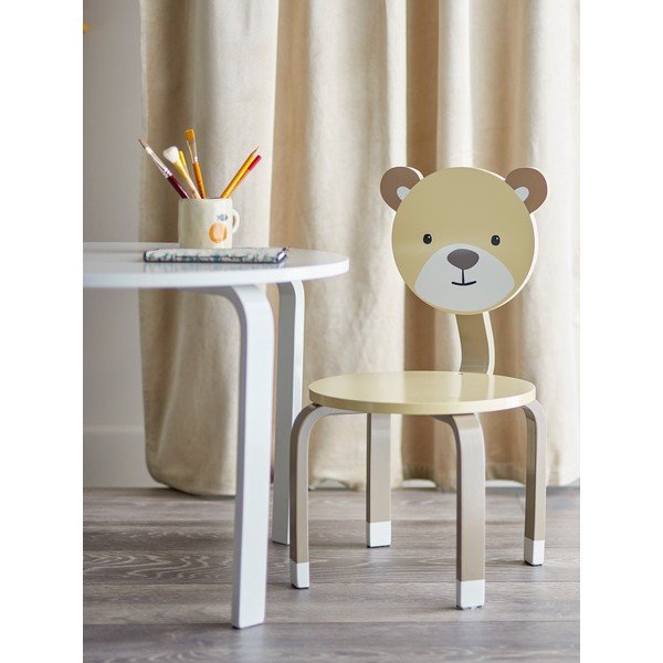 Scaun de copii maro Marle – Bloomingville Mini-image-1