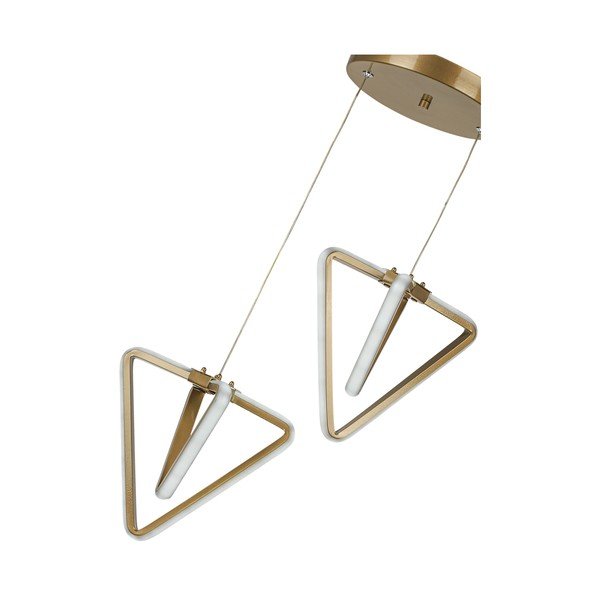 Lustră bronz LED din metal ø 20 cm Baris – Squid Lighting-image-3