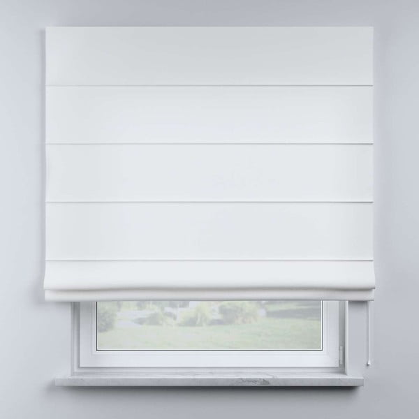 Jaluzea romană albă 170x160 cm Happiness - Yellow Tipi-image-3