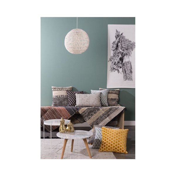 Pernă cu umplutură Zuiver Monty, 45 x 45 cm, gri închis-image-2