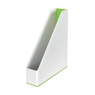 Suport de reviste Leitz WOW, alb-verde