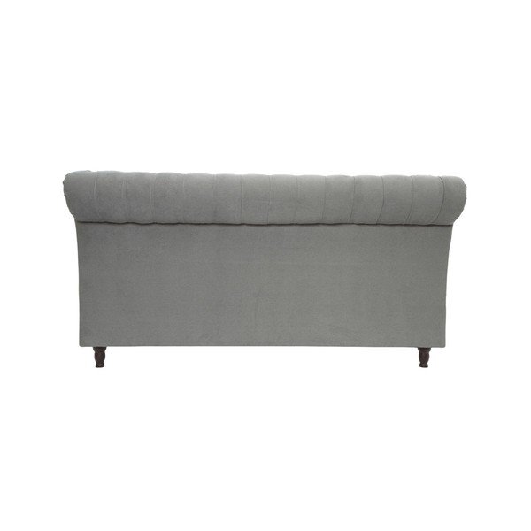 Pat Vivonia Allon 180 x 200 cm, gri deschis, picioare culoare negru-image-4