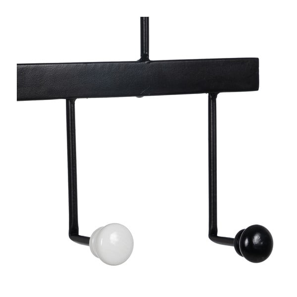 Cuier de perete negru din metal – Ixia-image-4