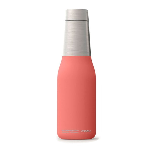 Sticlă termos Asobu Oasis, 590 ml, roz