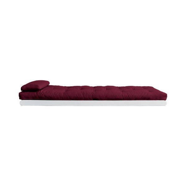 Șezlong variabil Karup Design Figo, White/Bordeaux, 70 cm-image-1