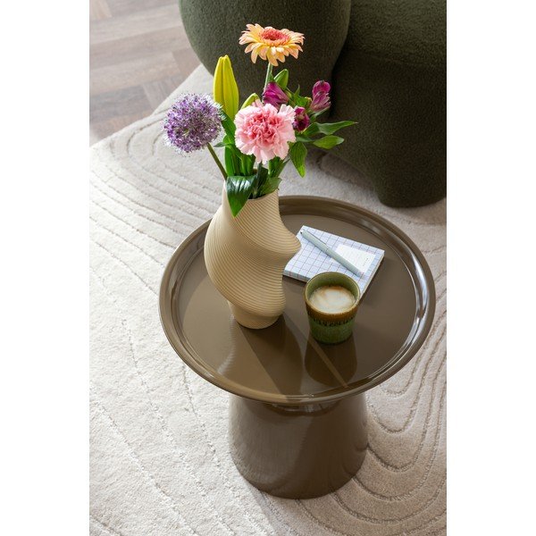 Măsuță auxiliară rotundă din metal ø 44 cm Paris – Leitmotiv-image-1