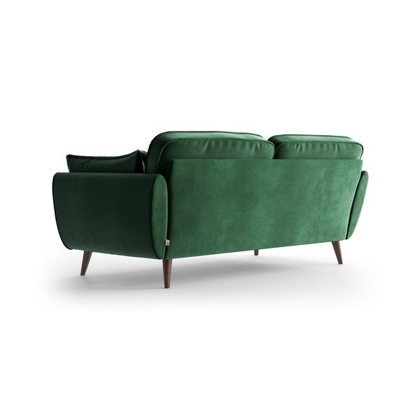 Canapea din catifea My Pop Design Auteuil, verde-image-4