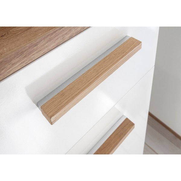 Dulap de baie  alb 36x90 cm Set 923 - Pelipal-image-1