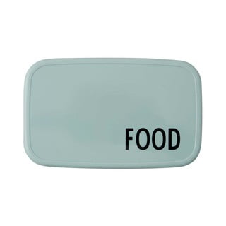 Cutie de prânz Design Letters FOOD, 18 x 11 cm, verde deschis