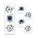 Set 4 perne de scaun și napron 45x140 cm – Mila Home