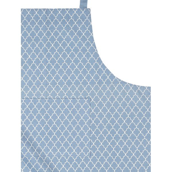 Șorț din bumbac Tiseco Home Studio Arabesk, albastru deschis-image-2