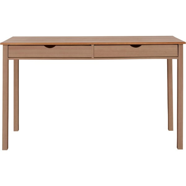 Birou din lemn de pin Støraa Gava, lungime 140 cm