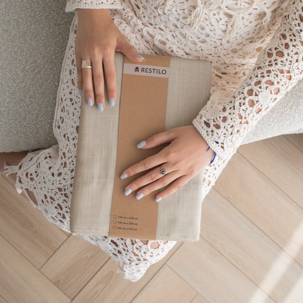 Draperie bej 140x270 cm Valeta – Restilo-image-4