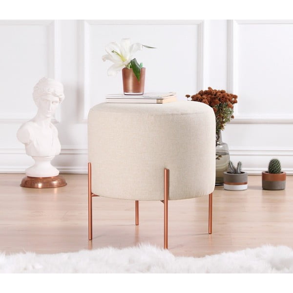 Taburet crem Copper – Artie-image-1