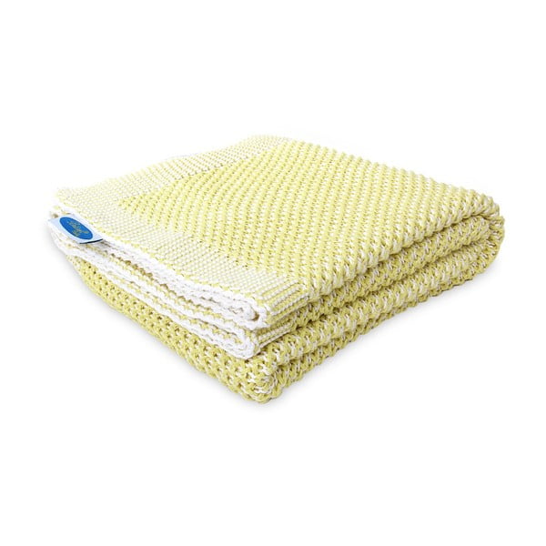 Pătură pentru copii  Baby Blanket Yellow, 90x90 cm