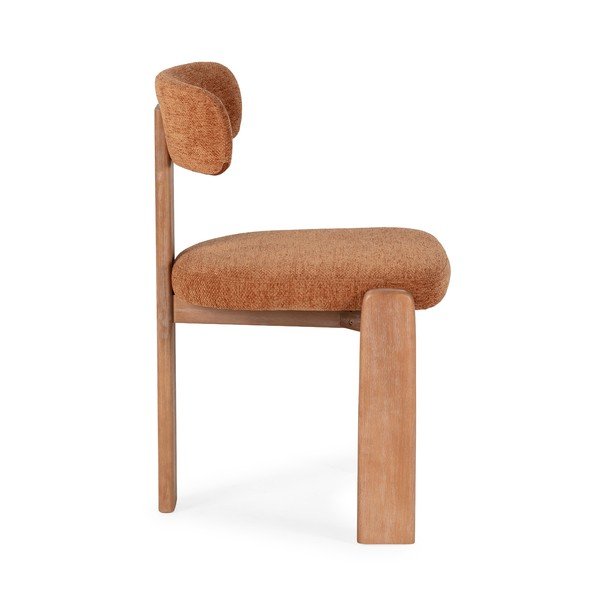 Scaune de dining cărămizii 2 buc. tapițate Nadia – MOME-image-4