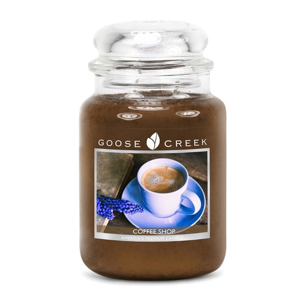 Lumânare parfumată în recipient Goose Creek Coffee Shop, 150 ore de ardere