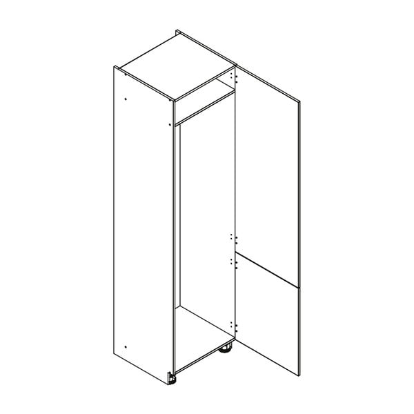 Dulap de bucătărie pentru frigider încorporat înalt (lățime 60 cm) Aden – STOLKAR-image-3