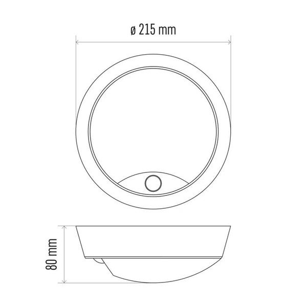 Plafonieră negru-mat LED cu senzor de mișcare Zuri – EMOS-image-4