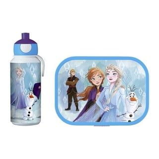 Set cutie pentru gustări și sticlă de apă pentru copii Mepal Frozen