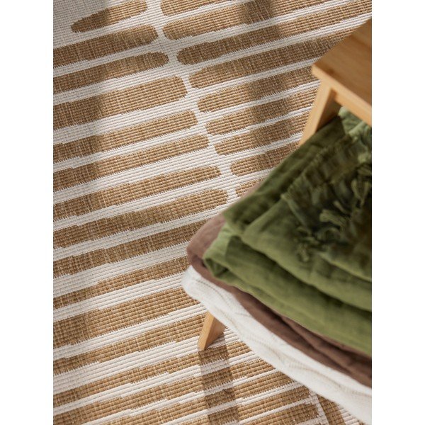 Covor pentru exterior și interior crem/în culoare naturală rotund ø 160 cm Haringey Bounds – Ted Baker-image-2