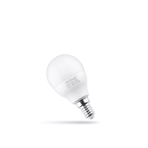 Bec LED E14, cu lumină neutră 7,5 W – Sollux