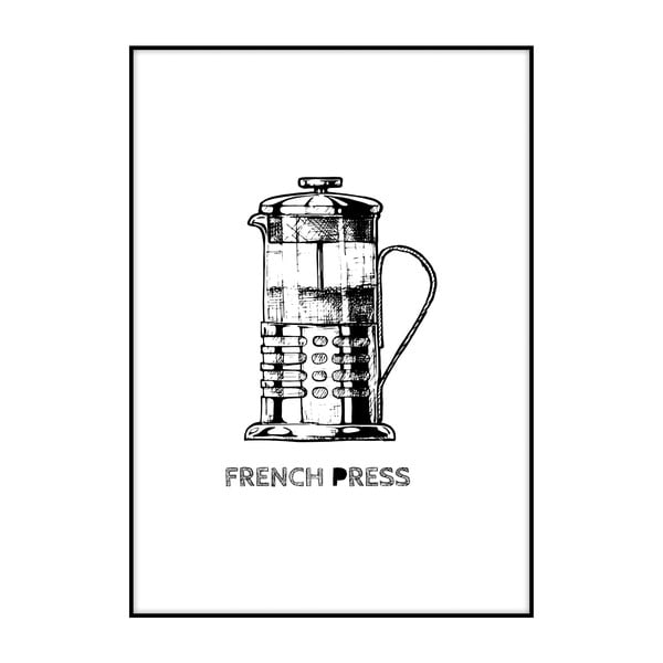 Poster Imagioo French Press, 40 x 30 cm