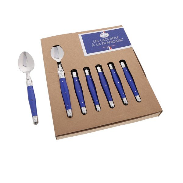 Set 6 linguri Jean Dubost A la Francaise, albastru