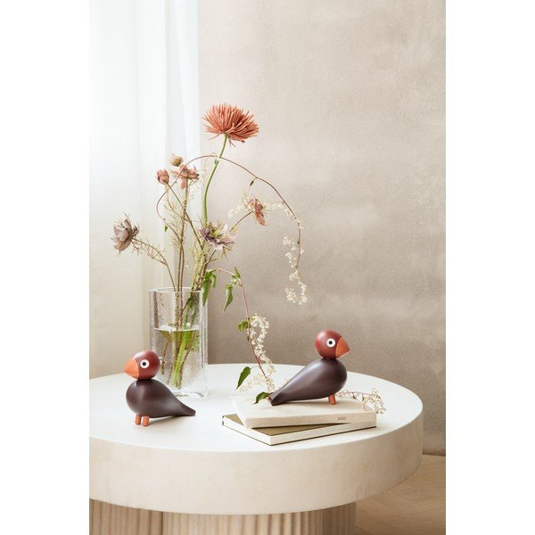 Statuetă din lemn masiv de fag Kay Bojesen Denmark Poppy-image-1